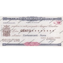 2) Roma 10.12.76 100 lire