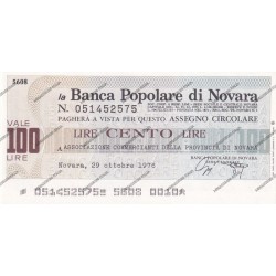 2) Novara 29.10.76 100 lire